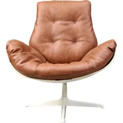 Space Age Drehsessel mit Fiberglas, 1960er