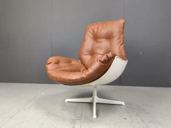 Space Age Drehsessel mit Fiberglas, 1960er