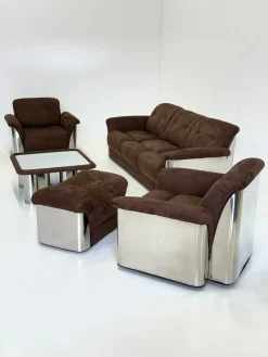 Space Age Drei-Sitzer Sofa von Gian Pietro Arosio, 1970er