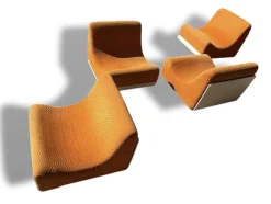 Space Age Modell Orbis Modulares Sofa von Cor, 1970er, 4er Set