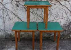 Spieltische, 1950er, 3er Set