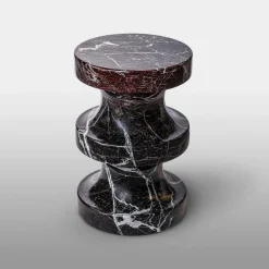 Spira Rosso Levanto Hocker von Etamorph