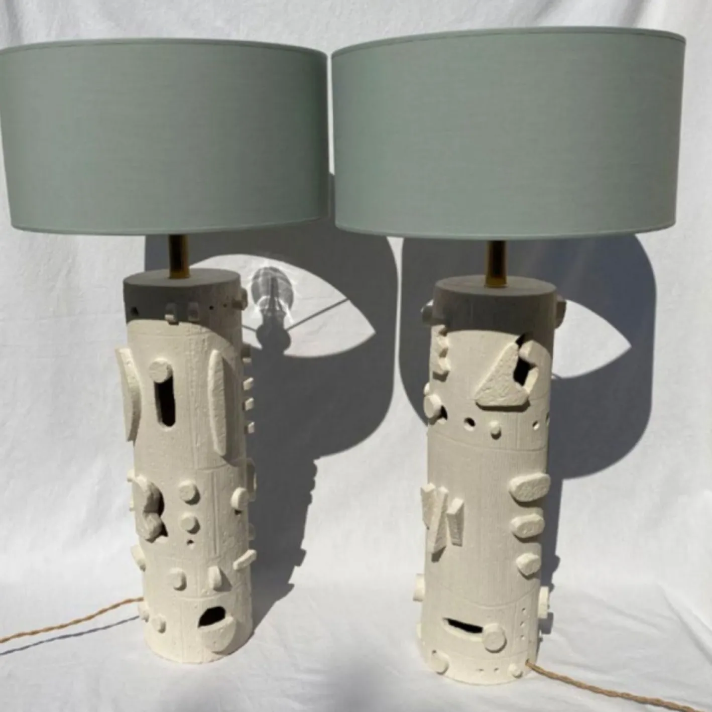 Stehlampen von Olivia Cognet, 2er Set