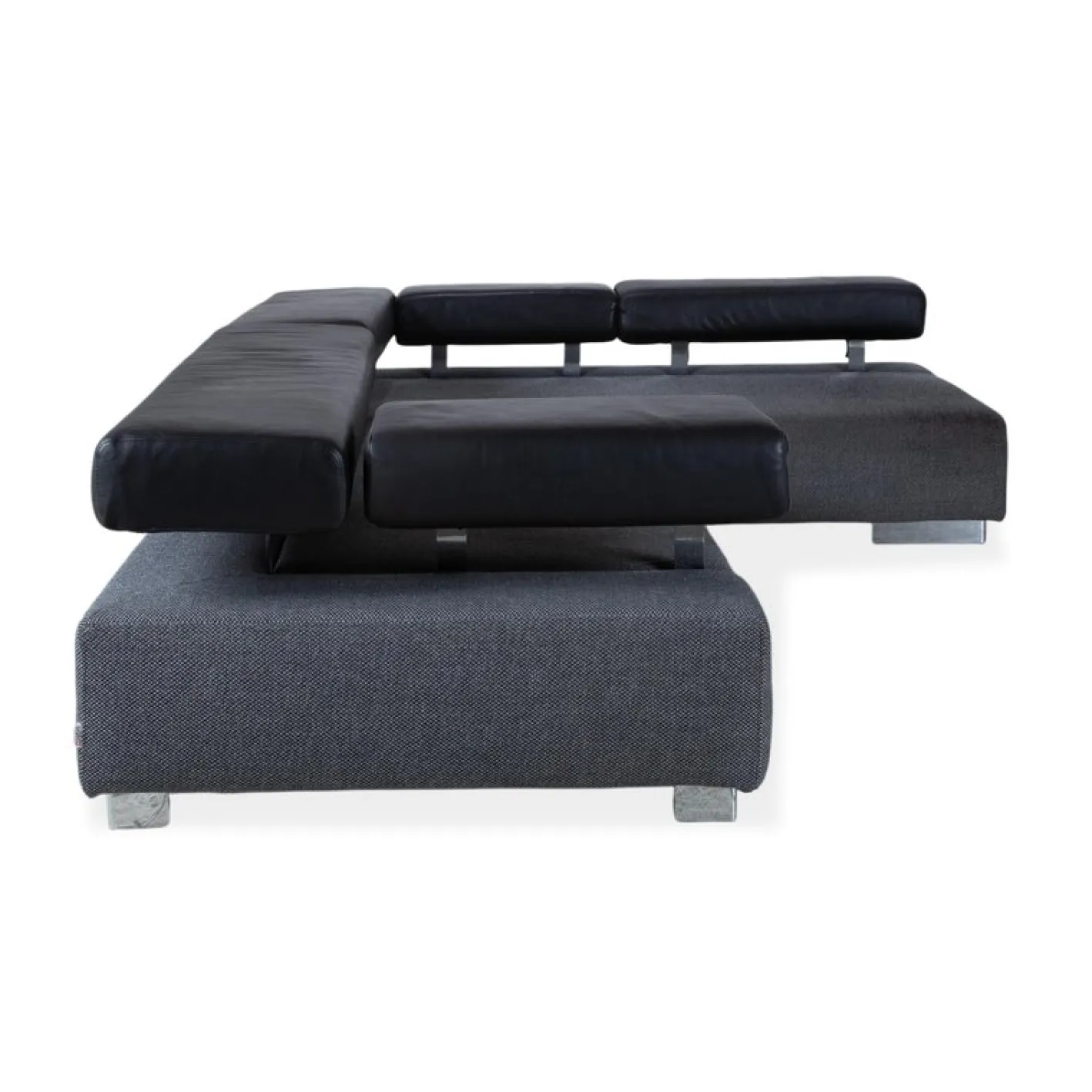 Sunrise Ecksofa aus Leder mit Funktion von Brühl
