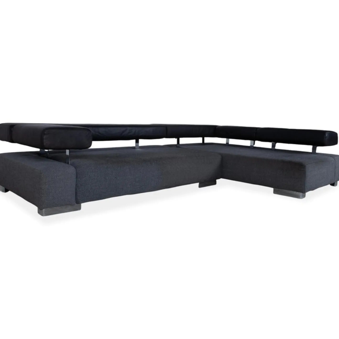 Sunrise Ecksofa aus Leder mit Funktion von Brühl