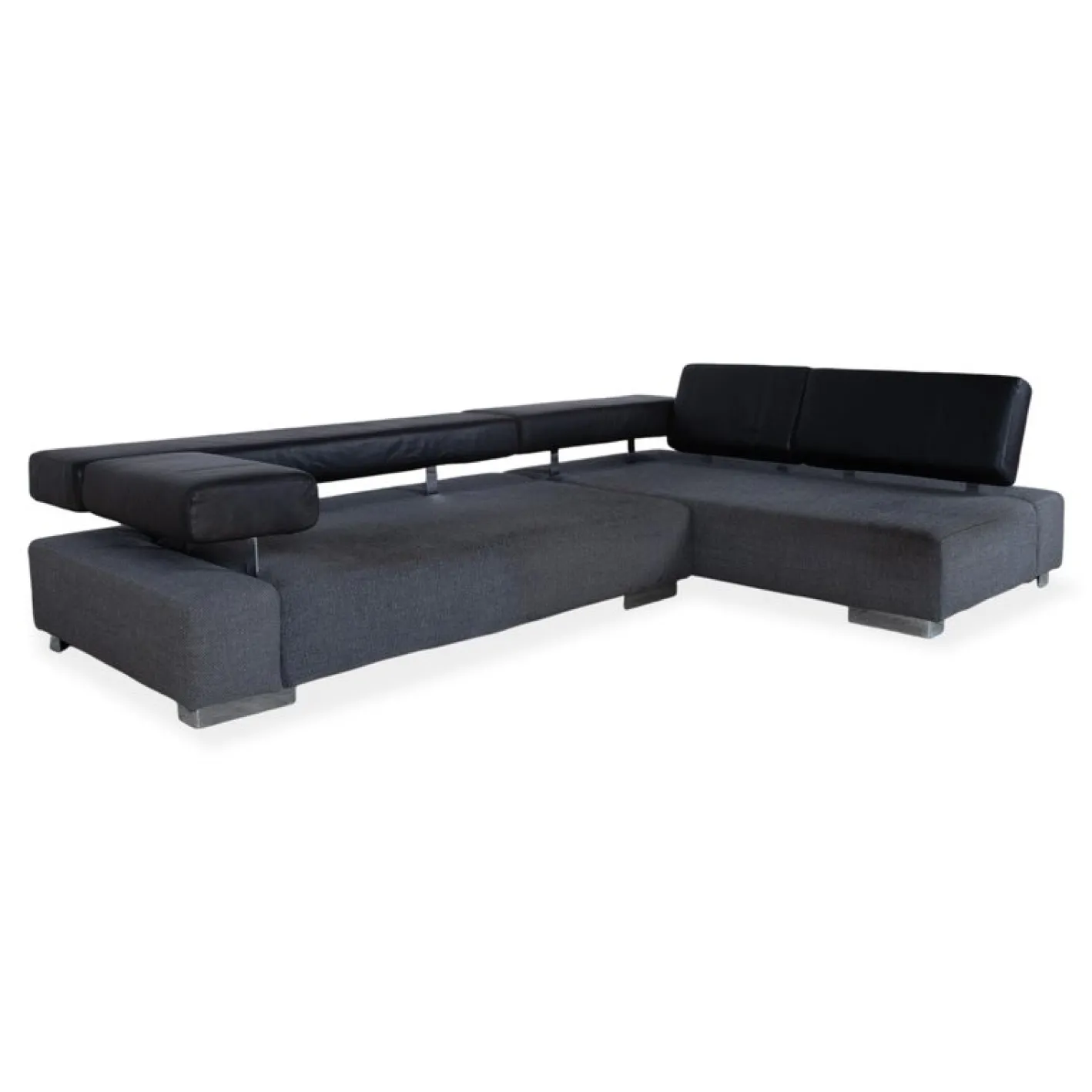 Sunrise Ecksofa aus Leder mit Funktion von Brühl