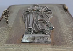 Tabernakeltür aus Bronze, 19. Jh.