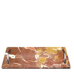 Tablett aus rotem Jaspis Marmor von Euromarmi Store