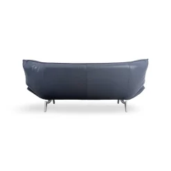 Tango Ledersofa in Schwarz von Leolux
