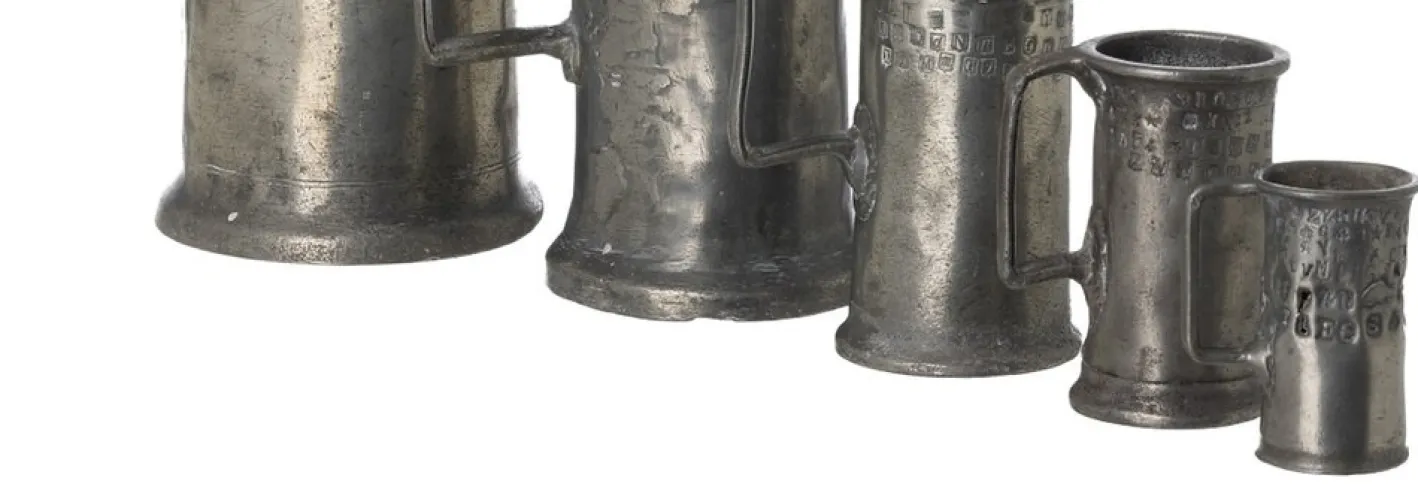 Tassen, 1800er, 5er Set