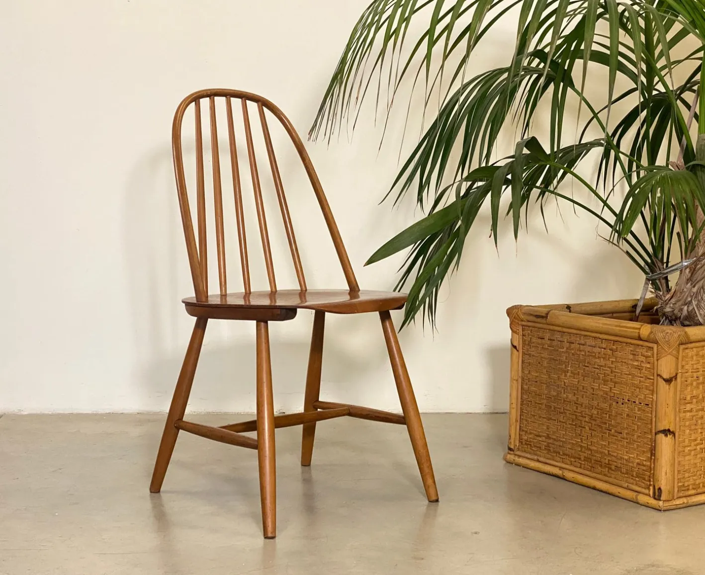 Teakholz Stuhl, Schweden, 1960er