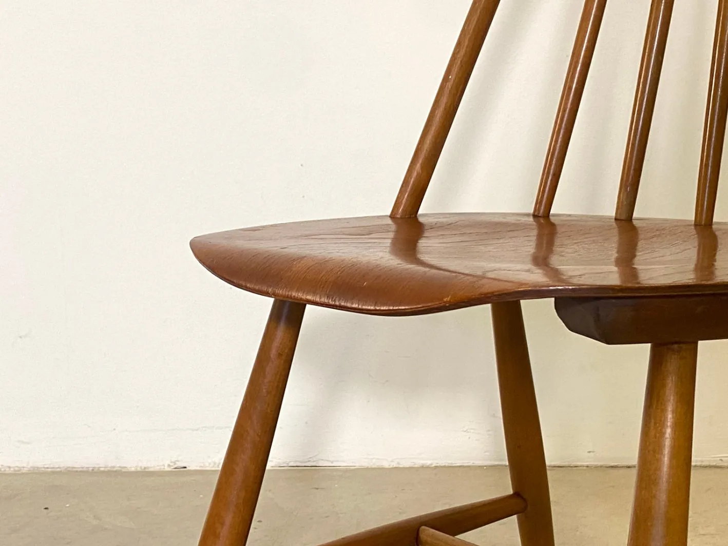 Teakholz Stuhl, Schweden, 1960er