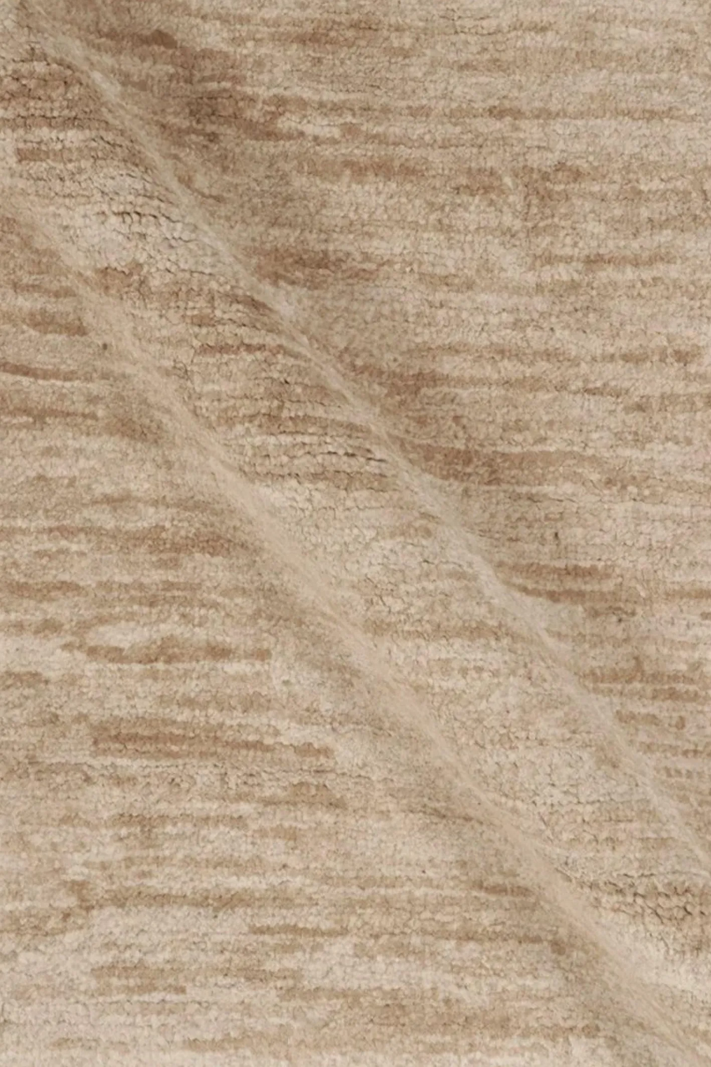 Textural Teppich in einem weichen Beige von Rug&Kelim