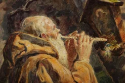 Thomas Riss, Forest Devotion, 1910, Ölgemälde, Gerahmt
