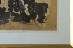 Thormod Larsen, Komposition, 1961, Farbradierung