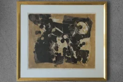 Thormod Larsen, Komposition, 1961, Farbradierung
