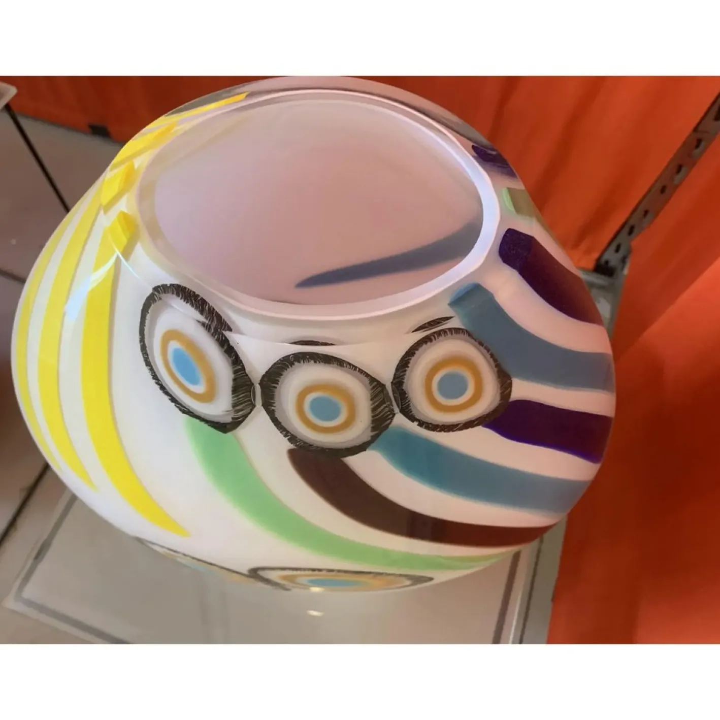 Tischlampe aus Muranoglas von Simoeng