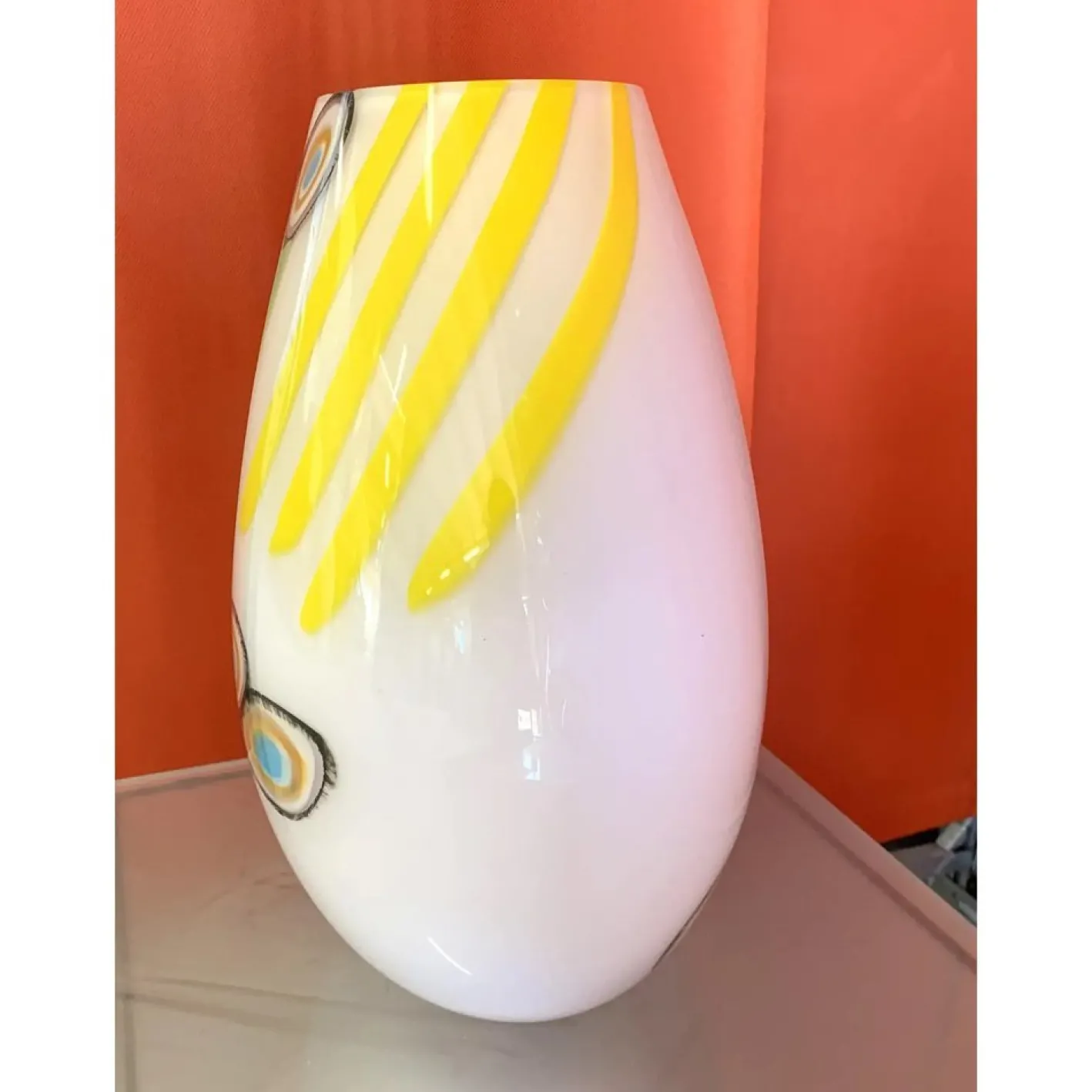 Tischlampe aus Muranoglas von Simoeng