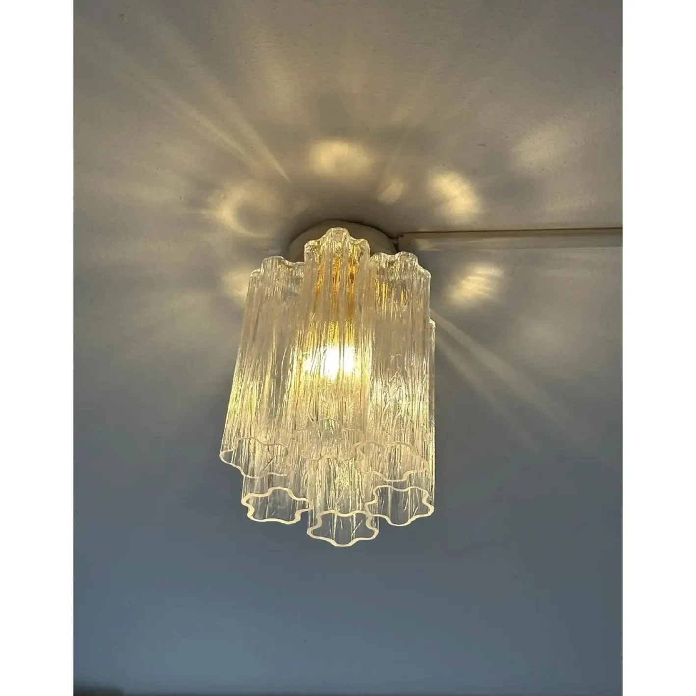 Tronchi Murano Glas Deckenlampe von Simoeng