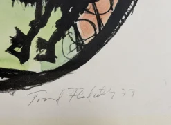 Trond Fladseth, Figurative Composition, 1977, Lithographie