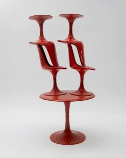 Tulip Esszimmer Set, 1960er, 5er Set