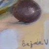 Valery Bayda, Abendstilleben, 2024, Öl auf Leinwand