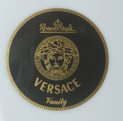 Vanity Modell Tablett & Vase von Versace Home Collection, 2er Set