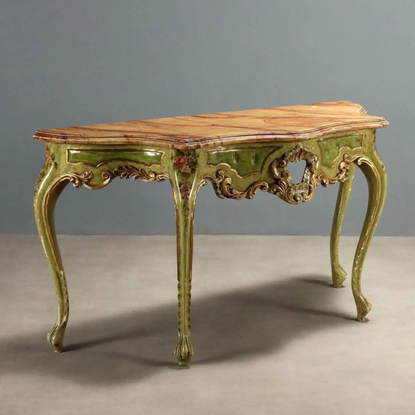 Venezianischer Konsolentisch im Barock Stil