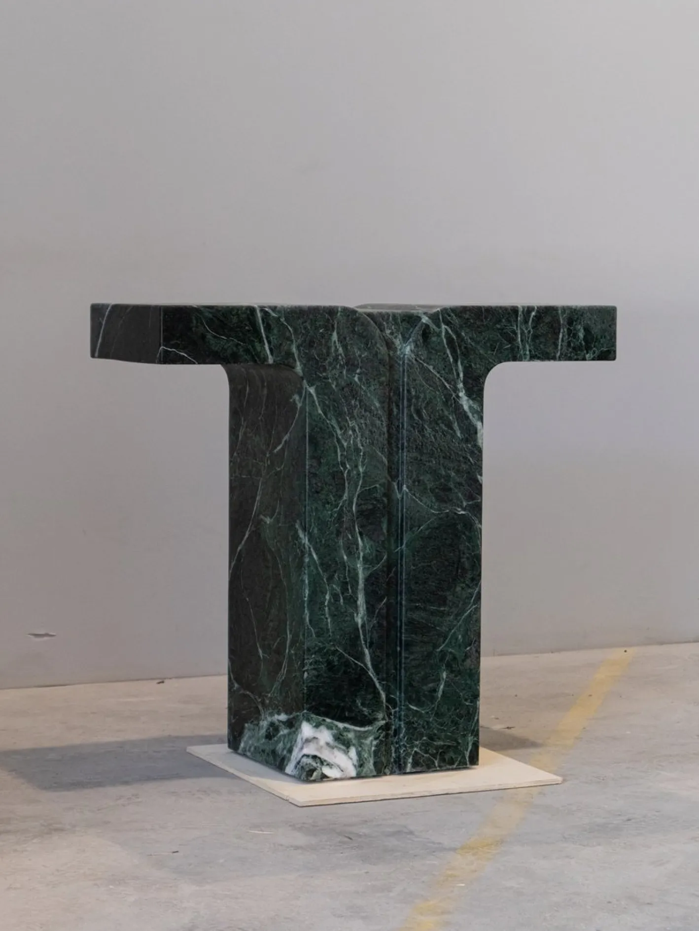 Verde Notte T-02 Marmorkonsole von Serafini
