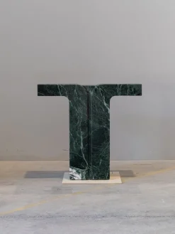 Verde Notte T-02 Marmorkonsole von Serafini