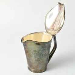 Versilberter Milchkännchen von Wilhelm Wagenfeld für WMF, 1950er