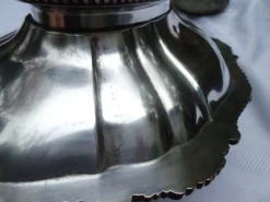Versilberte Schale mit Henkel von WMF, 1930er