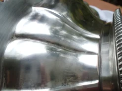 Versilberte Schale mit Henkel von WMF, 1930er