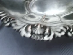 Versilberte Schale mit Henkel von WMF, 1930er