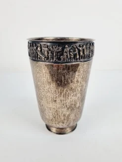 Versilberte Schale von Margit Tevan, 1930er