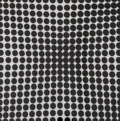 Victor Vasarely, Kinetic Composition IV, Druck