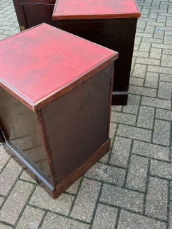 Viktorianische Nachtschränke, 2er Set