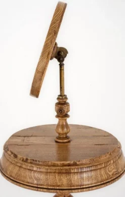Viktorianischer Rasierständer aus Eschenholz, 1890