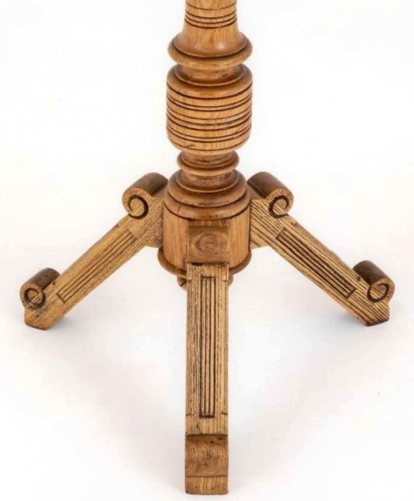 Viktorianischer Rasierständer aus Eschenholz, 1890