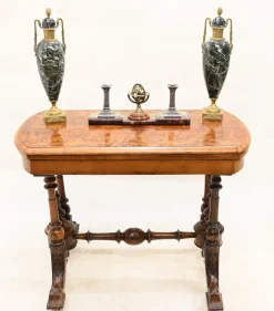 Viktorianischer Spieltisch aus Wurzelholz, 1880er