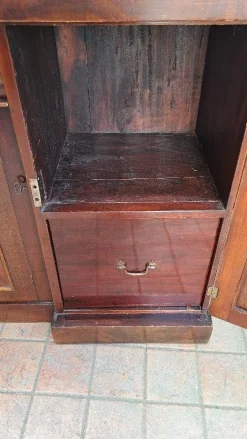 Viktorianisches Sideboard aus Mahagoni, 1800er