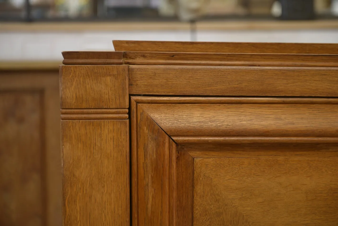 Vintage Art Deco Sideboard aus Eiche, 1940er