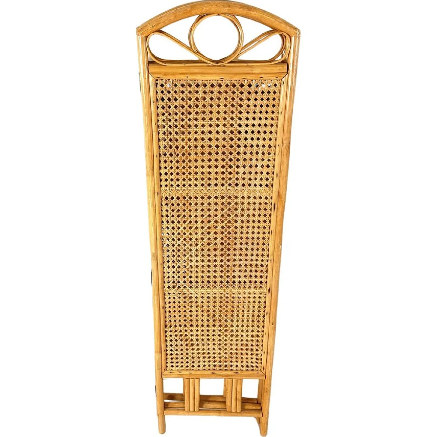 Vintage Bambus Wandschirm, 1970er