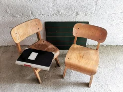 Vintage Design Schulstühle von Eibe für Children, Deutschland, 1960er, 2er Set