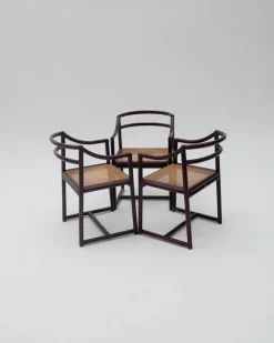 Vintage Gasisa Stühle, 1970er, 3er Set