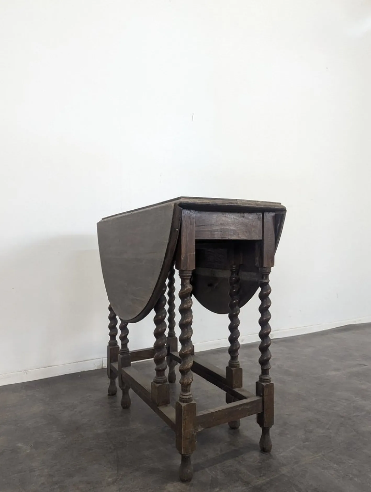 Vintage Gateleg Tisch aus Eiche