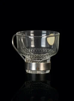 Vintage Glas Kaffeeservice, Italien, 1970er