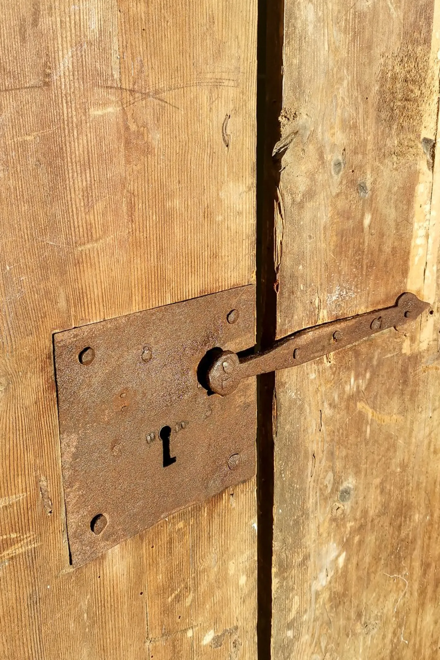 Vintage Holztür, 18. Jh.