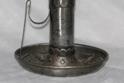 Vintage Kerzenhalter aus Schmiedeeisen