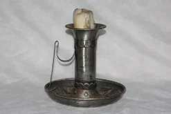 Vintage Kerzenhalter aus Schmiedeeisen